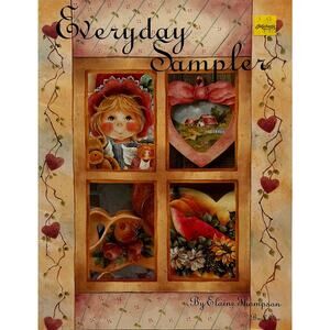 VTG Everyday Sampler By Elaine Thompson Paint Book 1 35 Pages